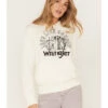 Wrangler Women's Long Live Cowboys Desert Graphic Hoodie