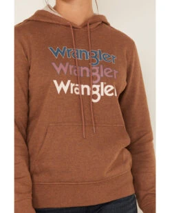 Wrangler Retro Women's Logo Graphic Hoodie -Western Desert Shop 2000374084 220 P3