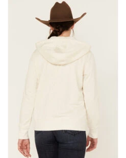 Wrangler Retro Women's Boots Logo Graphic Hoodie -Western Desert Shop 2000374085 104 P4