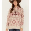 Ariat Women's Southwestern Print Logo Graphic Hoodie -Western Desert Shop 2000374278 280 P1