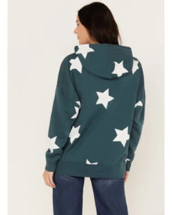 Wrangler Retro Women's Starry Logo Hoodie -Western Desert Shop 2000374542 442 P4