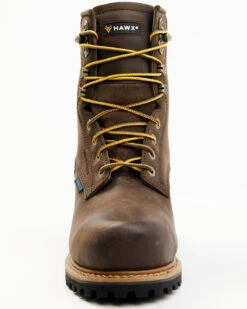 Hawx Men's Waterproof Insulated Logger Work Boots - Composite Toe -Western Desert Shop 2000374834 200 P4