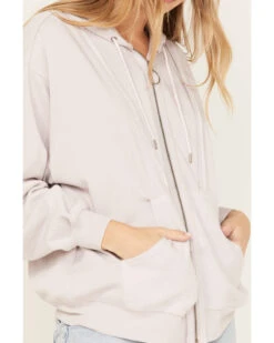 Cleo + Wolf Women's Seamed Zip Hoodie -Western Desert Shop 2000374848 530 P3