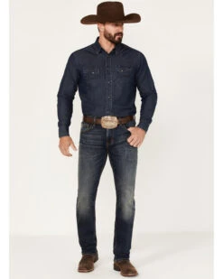 Rock & Roll Denim Men's Revolver Dark Vintage Slim Straight Dale Brisby Vintage 46' Jeans -Western Desert Shop 2000375477 416 P3