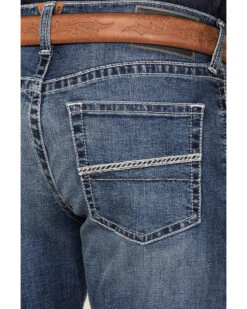 Ariat Men's M4 Relaxed Hugo Boot Cut Stretch Denim Jeans -Western Desert Shop 2000377336 400 P4