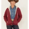Ariat Women's R.E.A.L Sherpa Full Zip Sweatshirt Hoodie -Western Desert Shop 2000377718 640 P1
