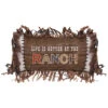 Carstens Home Life Is Better At The Ranch Fringe Decorative Throw Pillow -Western Desert Shop 2000378152 200 P1