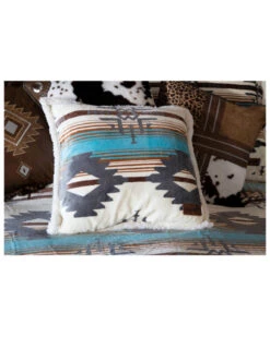 Wrangler Lone Mountain Plush Sherpa Bedspread Set - Queen -Western Desert Shop 2000378327 400 P3