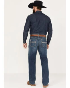 Cinch Men's Grant Medium Stonewash Relaxed Boot Performance Stretch Denim Jeans -Western Desert Shop 2000380041 402 P3