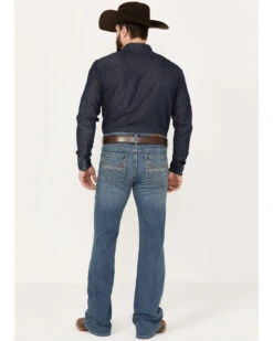 Cody James Men's Light A Shuck Medium Wash Relaxed Bootcut Stretch Denim Jeans 8 Cody James Men's Light A Shuck Medium Wash Relaxed Bootcut Stretch Denim Jeans -Western Desert Shop 2000381085 413 P3
