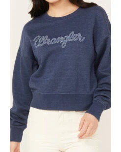 Wrangler Retro Women's Logo Graphic Sweatshirt -Western Desert Shop 2000382595 410 P3