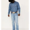 Wrangler Retro Men's Codigo Light Wash Slim Bootcut Stretch Denim Jeans - Long -Western Desert Shop 2000384267 400 P1