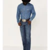 Wrangler 20X Men's Rangerbred Dark Wash Extreme Relaxed Bootcut Stretch Denim Jeans -Western Desert Shop 2000384271 400 P1
