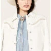 Boot Barn X Double D Women's Exclusive White Bridal Bolo Tie -Western Desert Shop 2000384452 040 P1