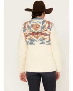 Pendleton Women's Berber Hoodie -Western Desert Shop 2000384821 101 P4