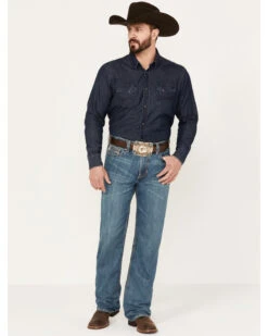 Rock & Roll Denim Men's Double Barrel Medium Wash Relaxed Straight Jeans -Western Desert Shop 2000386202 414 P3
