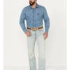 Cody James Men's Pioneer Light Wash Slim Bootcut Stretch Denim Jeans -Western Desert Shop 2000386244 412 P1