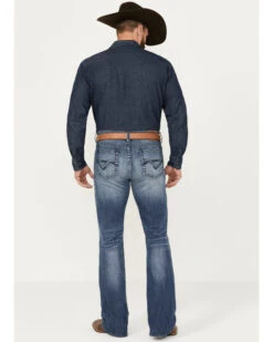 Cody James Men's Oregon Medium Wash Slim Bootcut Stretch Denim Jeans -Western Desert Shop 2000386281 414 P3