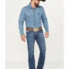 Cinch Men's Ian Medium Stonewash Slim Boot Performance Stretch Denim Jeans -Western Desert Shop 2000386396 402 P1
