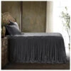 HiEnd Accents Slate Stella Faux Silk & Velvet Queen 3-Piece Bedspread Set -Western Desert Shop 2000388489 023 P1