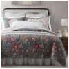 HiEnd Accents Teal Abbie Western Paisley Reversible 3-Piece Full/Queen Quilt Set -Western Desert Shop 2000388539 442 P1