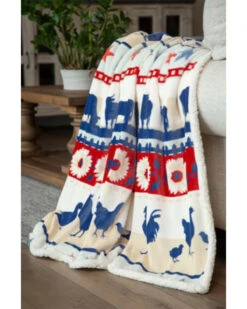 Carstens Home Farm Plush Sherpa Throw