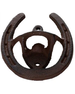 Giftcraft Cast Iron Wall Mount Horseshoe Bottle Opener -Western Desert Shop 2000396953 000 P3