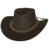 Bullhide Kids' Cedar Grove Leather Outback Hat -Western Desert Shop 282B40 41 P1