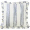 HiEnd Accent Navy Prescott Euro Sham With Ruffle -Western Desert Shop 28471B 85 P1